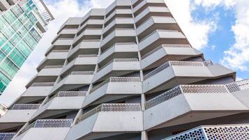 Voorkant van accommodatie