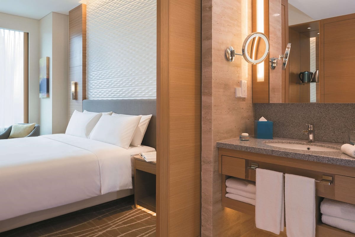 In-room safe, desk, blackout drapes, iron/ironing board