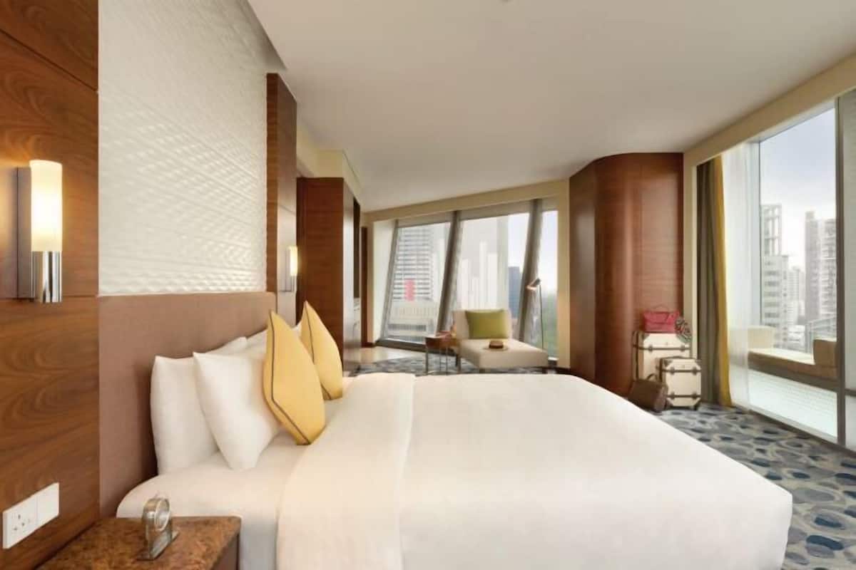 In-room safe, desk, blackout curtains, iron/ironing board