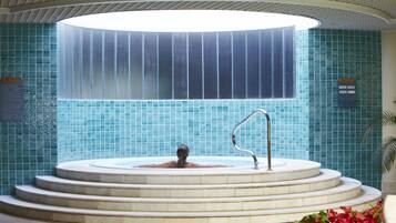 Indoor pool, outdoor pool