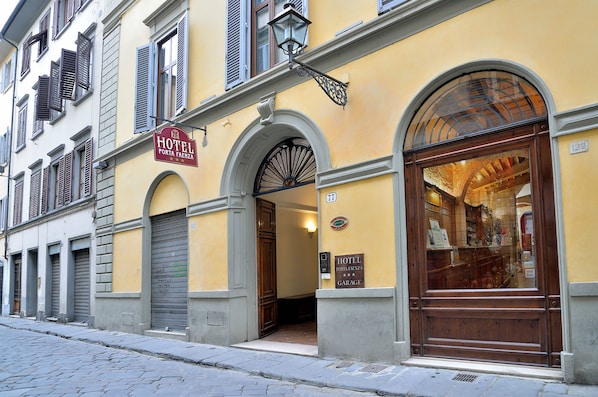 Fassade der Unterkunft