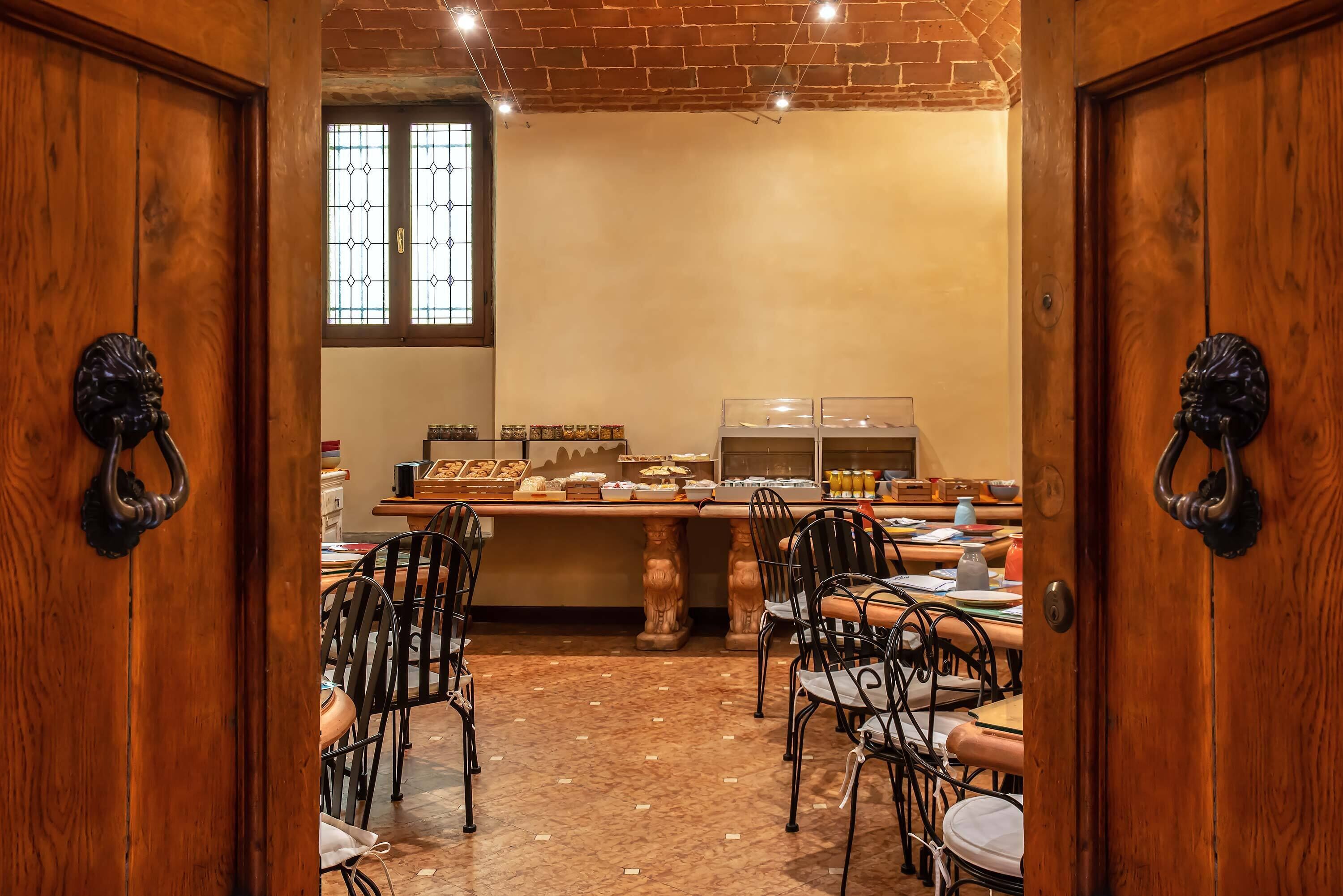 daily buffet breakfast (eur 8 per person)