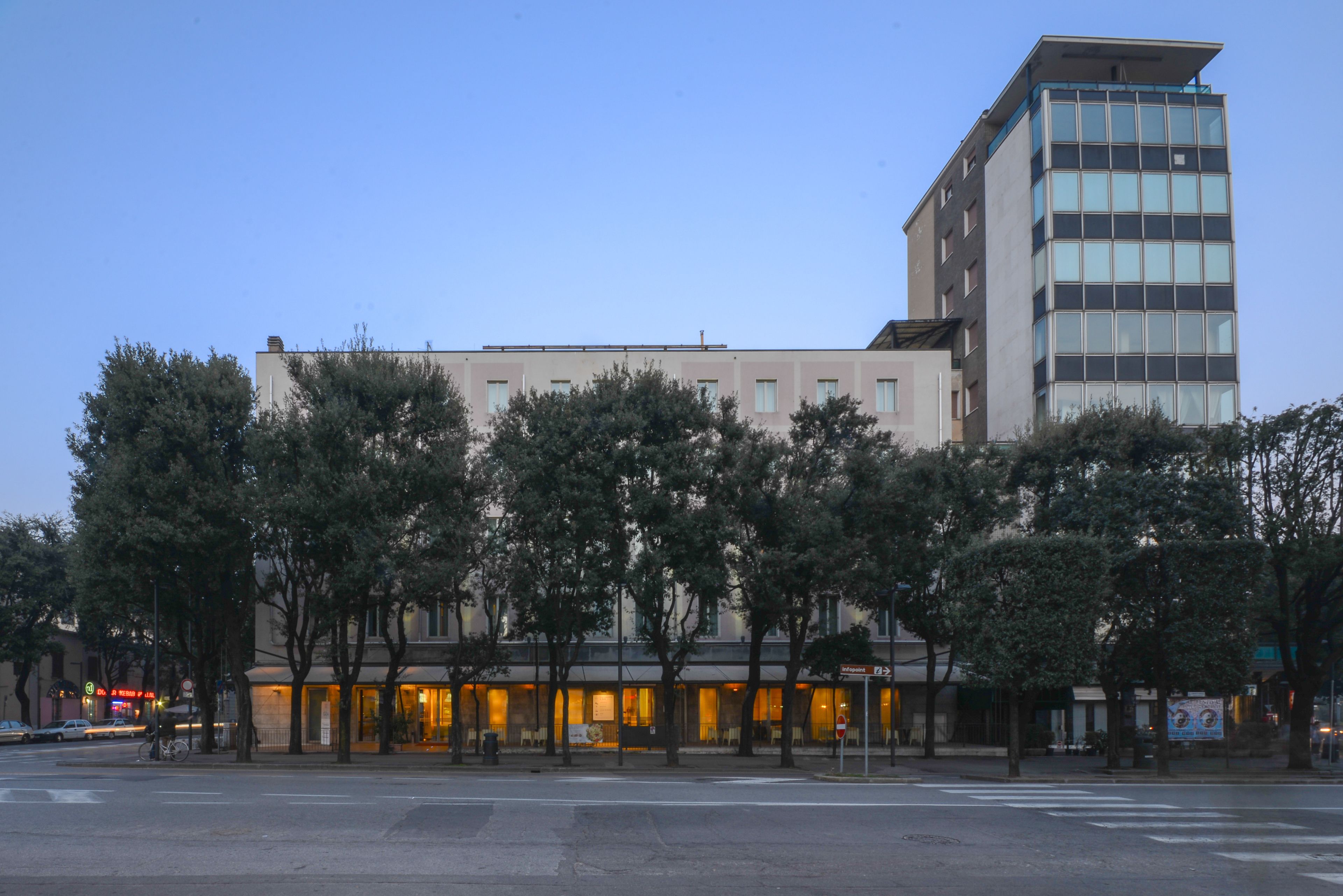 front of property – evening/night