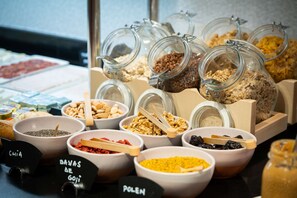 Daily buffet breakfast (EUR 19 per person)