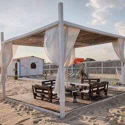 Spiaggia privata, ombrelloni