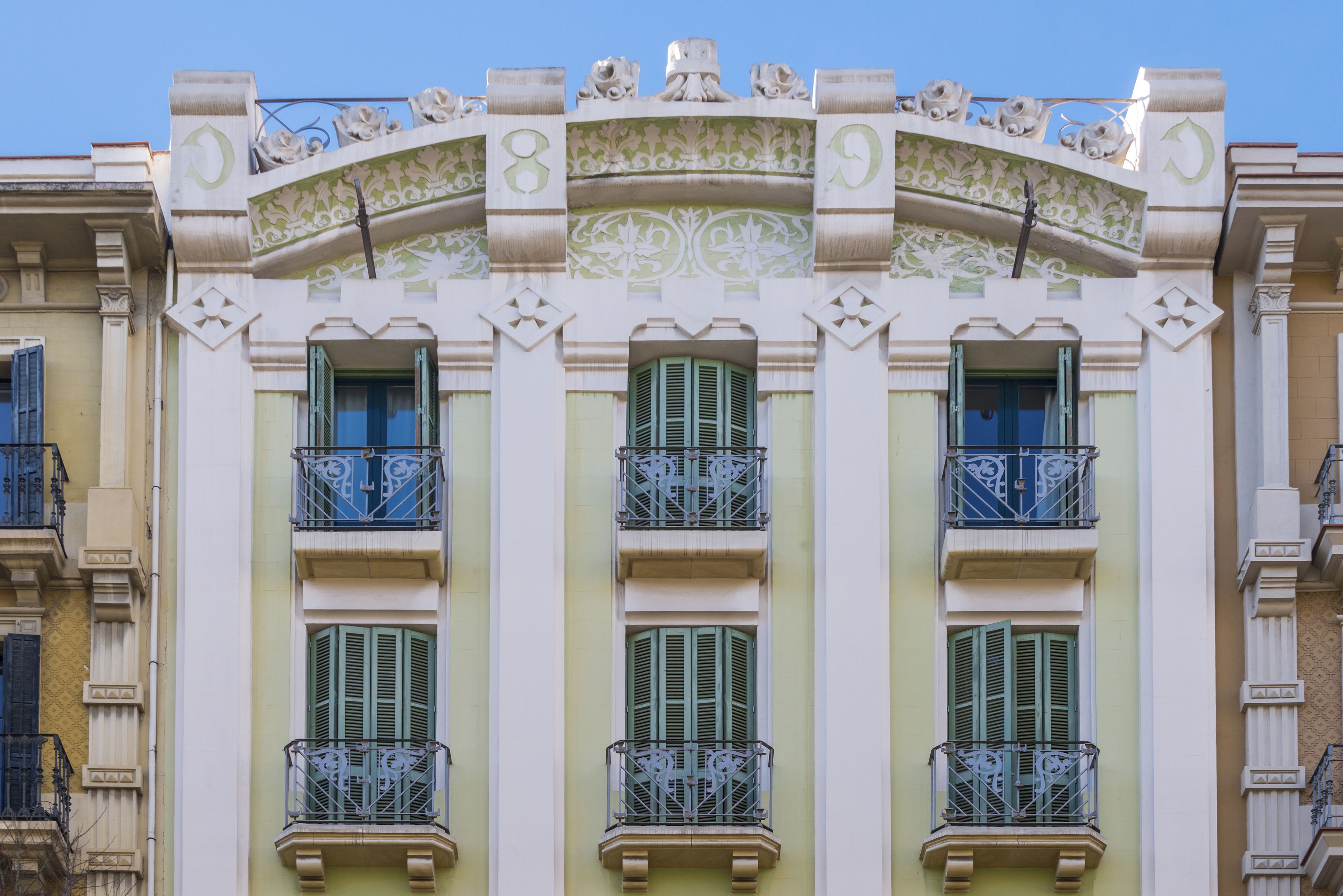 Fachada de la propiedad