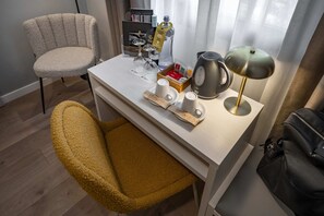 In-room safe, desk, blackout drapes, iron/ironing board