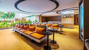 Sala de estar en el lobby