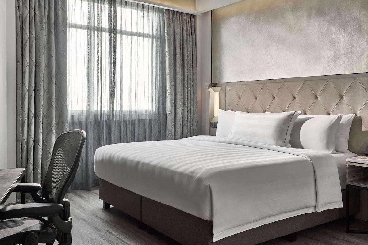 Minibar, in-room safe, desk, blackout curtains