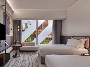 Phòng Premier, 2 giường đơn (Orchard Paragon View) | Két bảo mật tại phòng, bàn, màn/rèm cản sáng, bàn ủi/dụng cụ ủi quần áo 