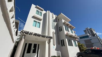 Fassade der Unterkunft