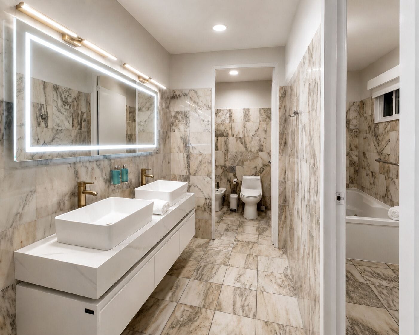 The Pearl King Suite. | Badeværelse | Gratis toiletartikler, hårtørrer, håndklæder, Sæbe