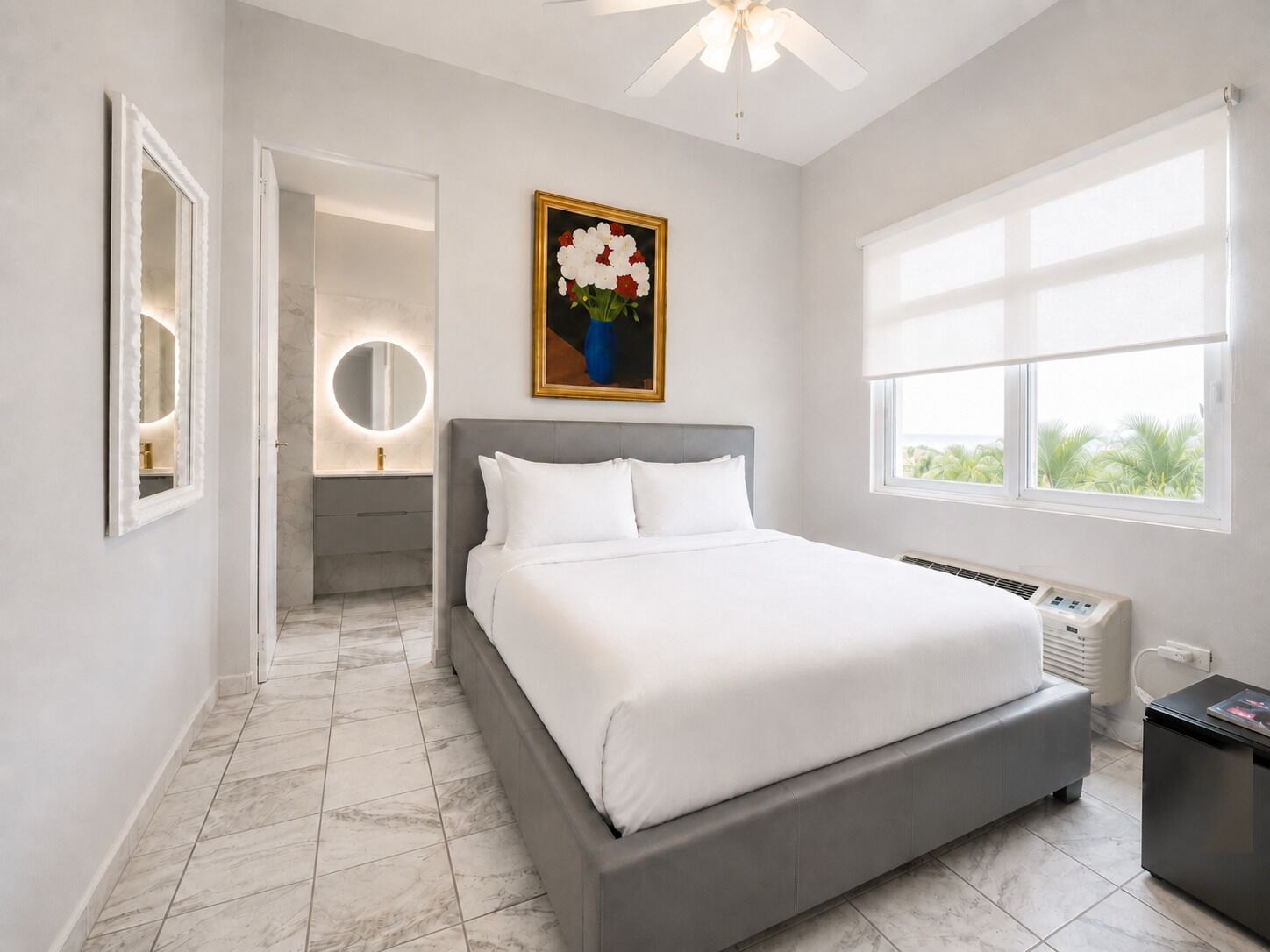 Coastal Compact Room | Down comforters, individually decorated, individually furnished