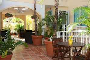 Enceinte de l’hébergement