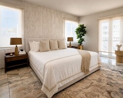 Cubrecamas, decoración personalizada y muebles diferentes 