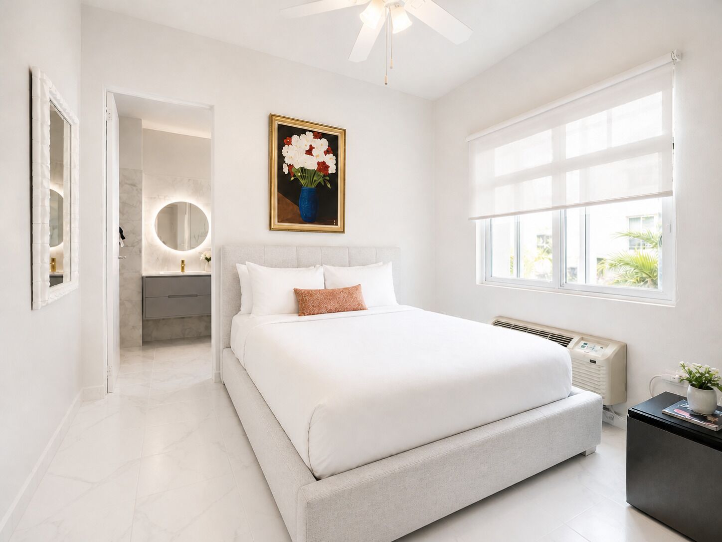 Coastal Compact Room | Down comforters, individually decorated, individually furnished
