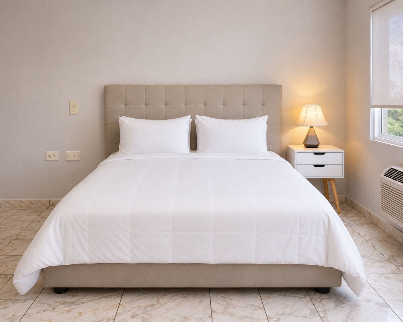 The Queen | Down comforters, individually decorated, individually furnished