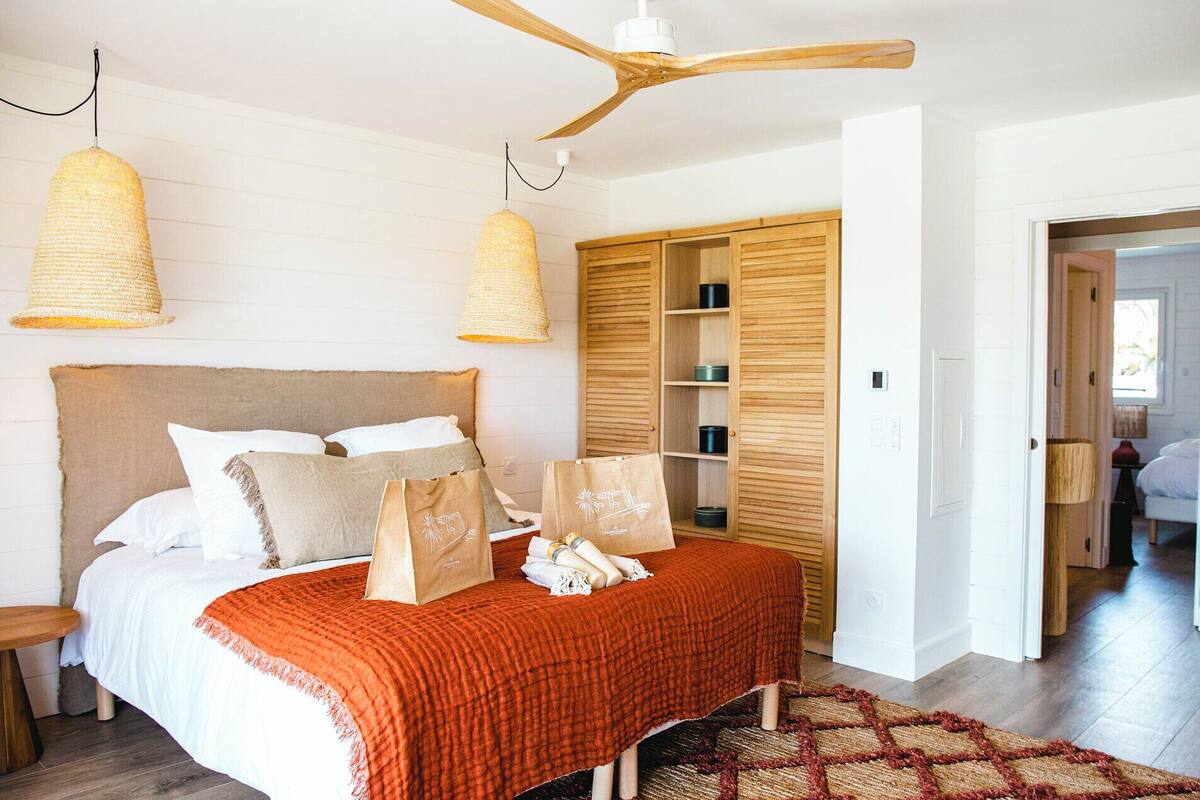 Suite Jardins de la Presqu'île | Hochwertige Bettwaren, Minibar, Zimmersafe, schallisolierte Zimmer