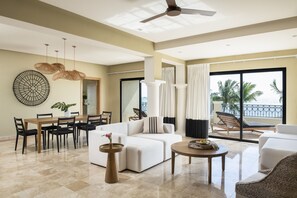 Club Level Presidential Suite King | Premium bedding, down duvets, free minibar, in-room safe - Hyatt Zilara Riviera Maya Adults Only All Inclusive (Playa del Carmen)