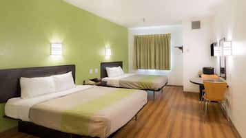 Desk, soundproofing, iron/ironing board, free WiFi