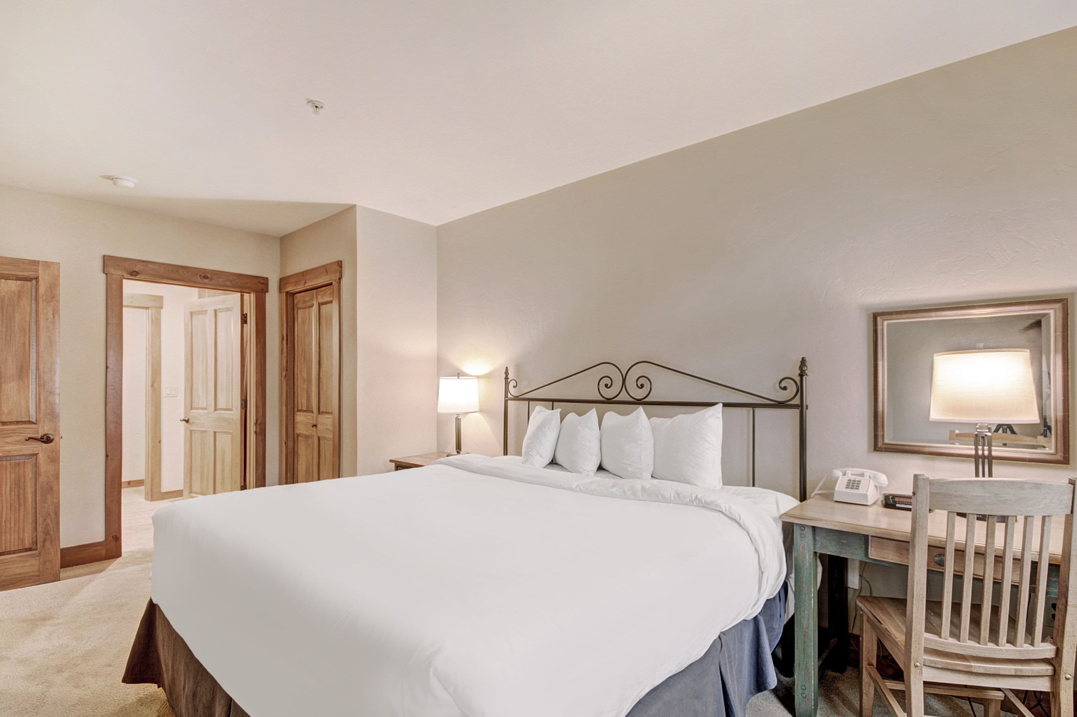 Premium bedding, individually decorated, individually furnished