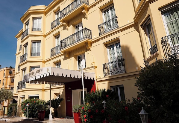 Façade de l’hébergement