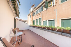 Deluxe-Zimmer, Balkon (406) | Ausblick vom Zimmer