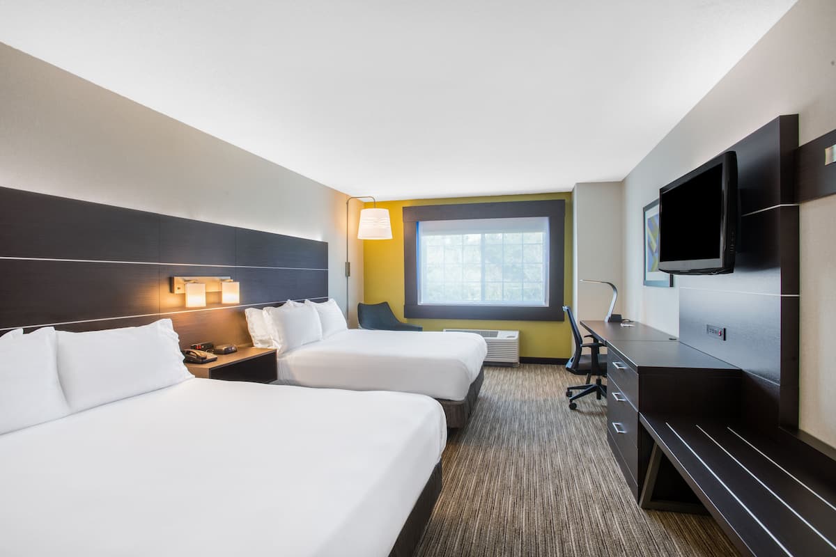 In-room safe, desk, blackout curtains, iron/ironing board