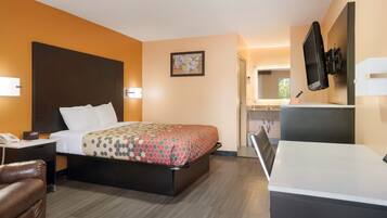 Basic Single Room, 1 Queen Bed, Non Smoking | In-room safe, free WiFi, bed sheets, alarm clocks