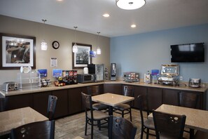 Free daily full breakfast