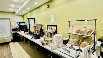 Kontinental frokost er inkludert hver dag