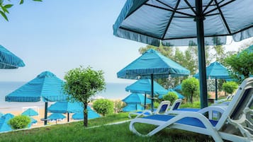Privatstrand, kostenloser Shuttle zum Strand, Wasserski, Windsurfen
