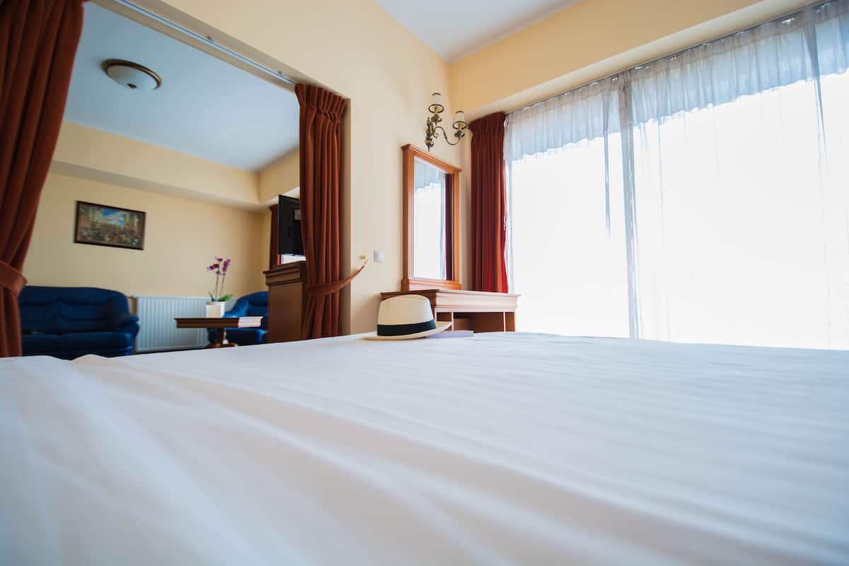 hypo-allergenic bedding, select comfort beds, minibar, in-room safe