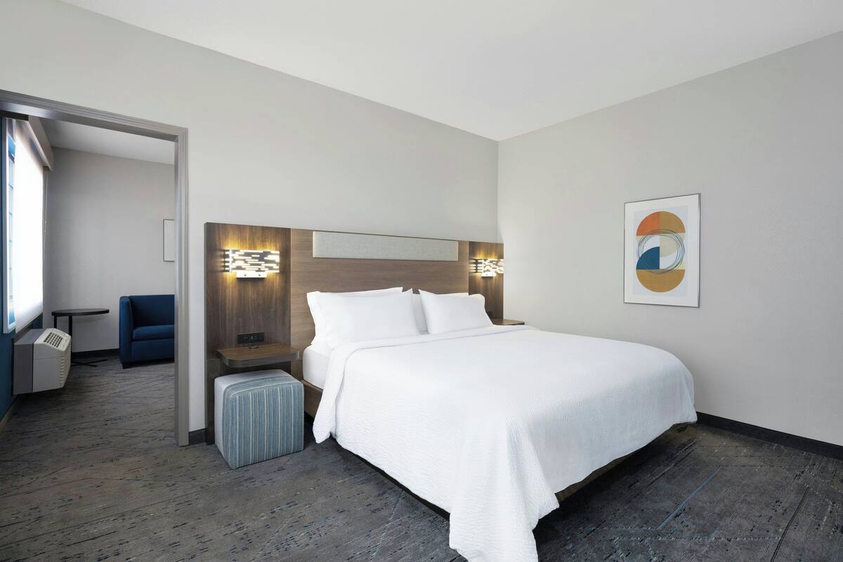 Suite, 1 King Bed with Sofa bed | Desk, iron/ironing board, cribs (free), rollaway beds (surcharge)