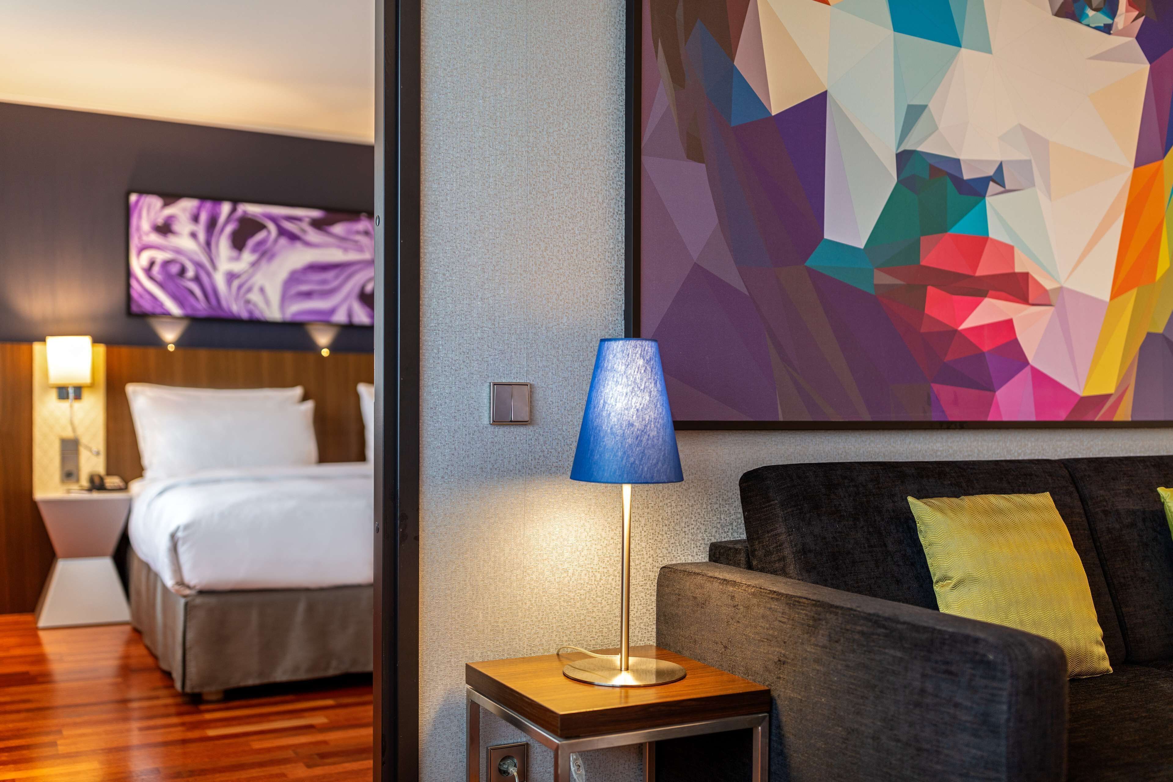 Minibar, in-room safe, desk, blackout curtains