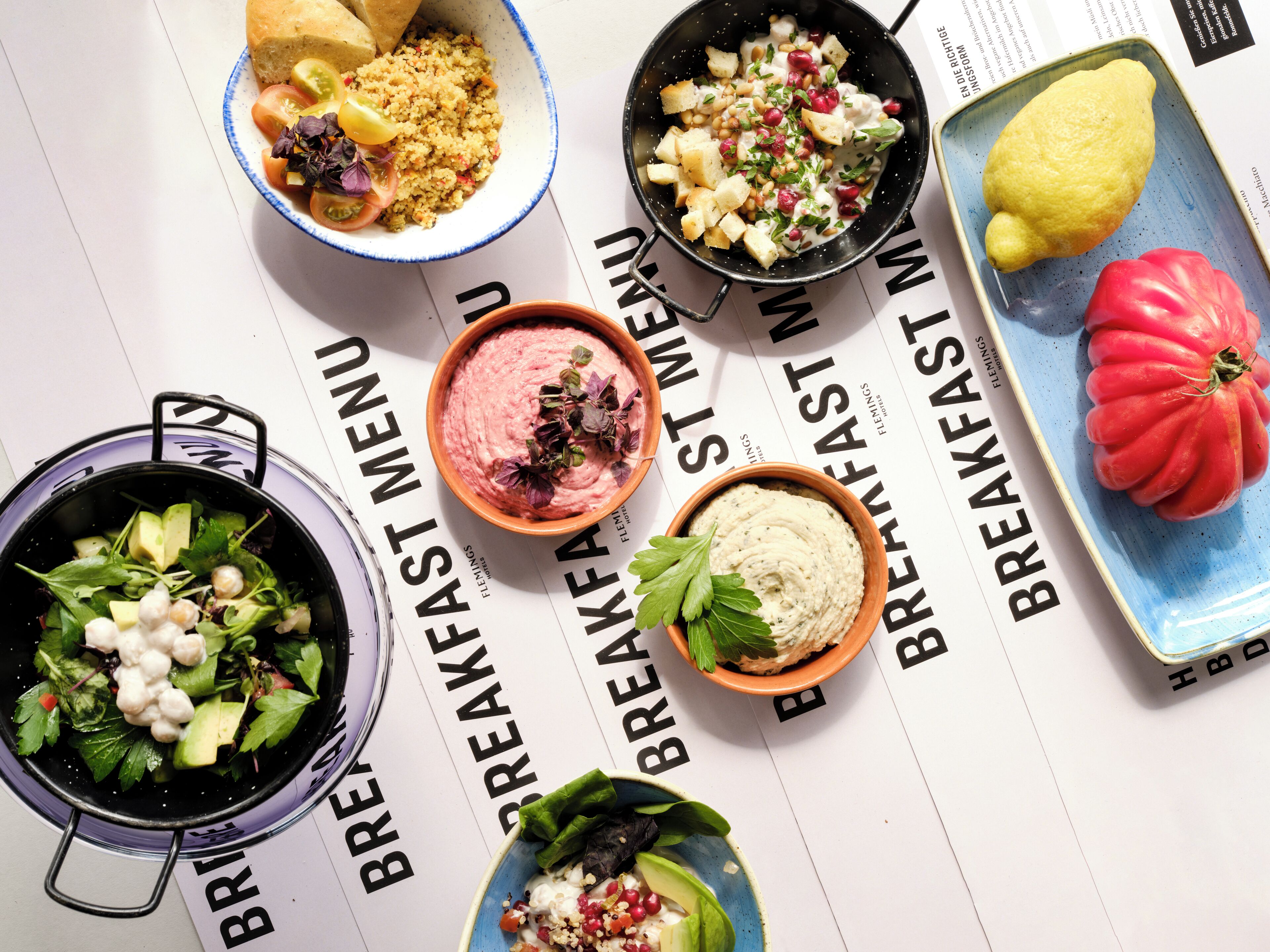 daily buffet breakfast (eur 23 per person)