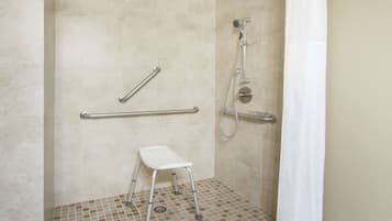 Quarto, 1 cama King, acessível, para não fumantes (Mobility) | Chuveiro