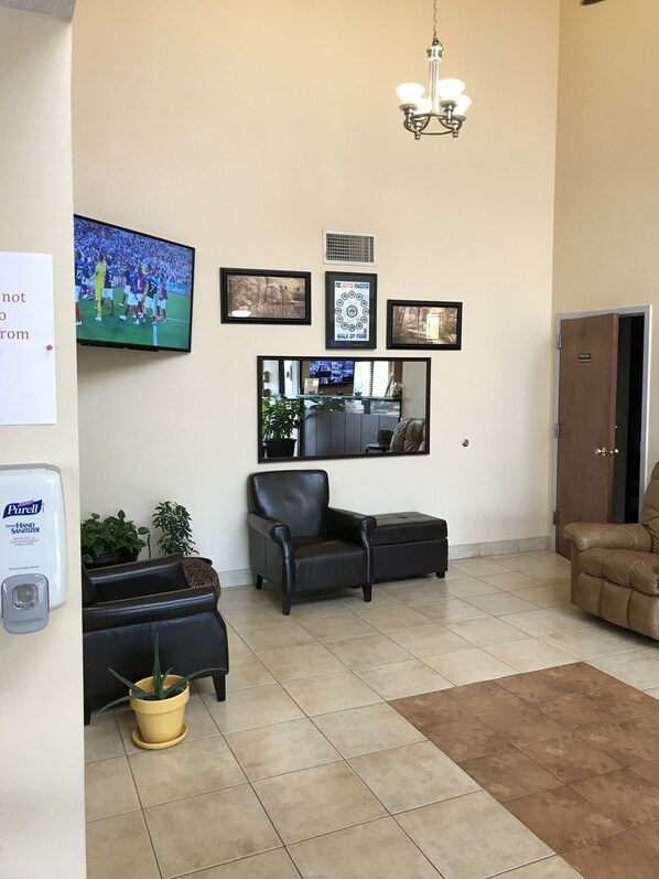 Sitzecke in der Lobby