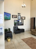 Sala de estar en el lobby