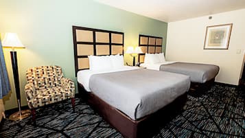 Standard Room, 2 Queen Beds | Pillow-top beds, desk, laptop workspace, blackout curtains