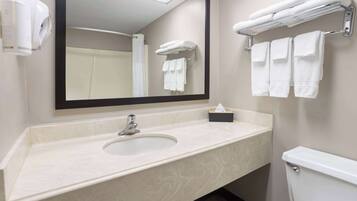 Free toiletries, towels, soap, shampoo