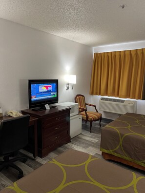 Standard Room, 2 Queen Beds | Hypo-allergenic bedding, in-room safe, desk, blackout curtains