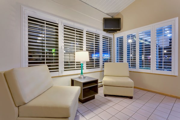 Lobby sitting area