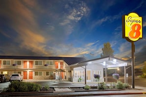 Front of property – evening/night