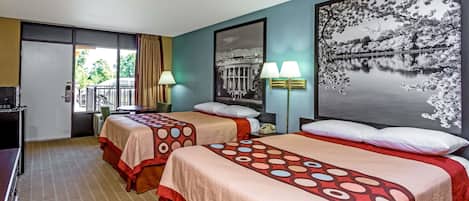 Desk, iron/ironing board, cots/infant beds, free WiFi