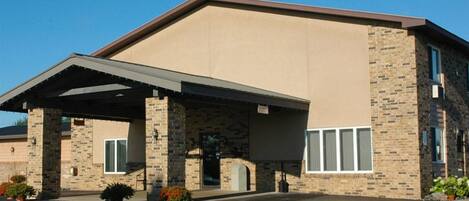 Fassade der Unterkunft