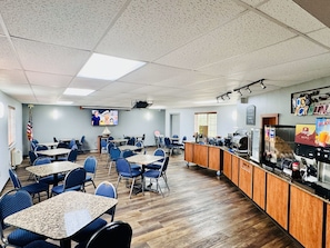 Petit déjeuner buffet compris tous les jours