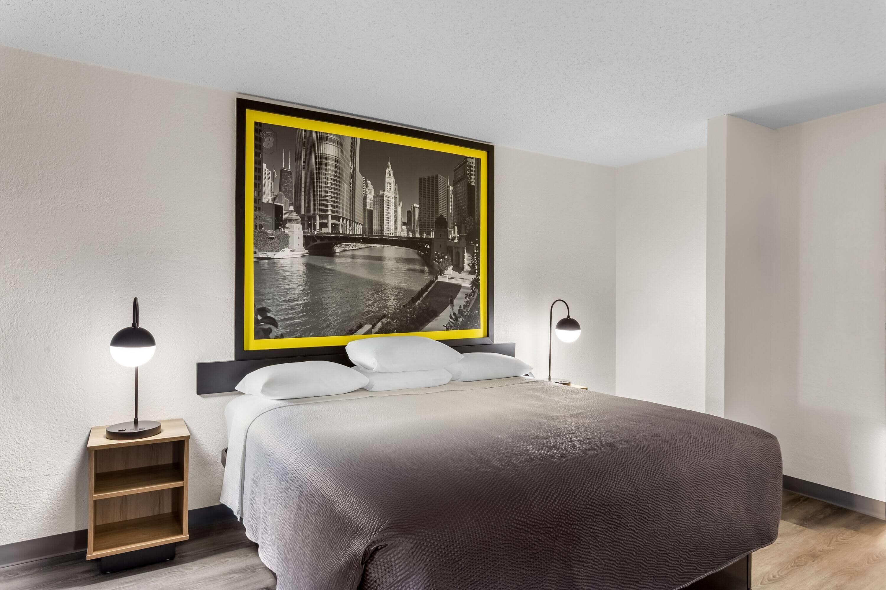 Room, 1 King Bed, Non Smoking (Mobility) | Desk, iron/ironing board, free cots/infant beds, rollaway beds