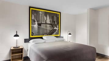 Room, 1 King Bed, Non Smoking (Mobility) | Desk, iron/ironing board, free cots/infant beds, rollaway beds