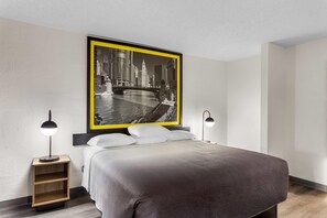 Rom, 1 kingsize-seng, ikke-røyk (Mobility) | Skrivebord, strykejern/-brett og barnesenger (inkludert)